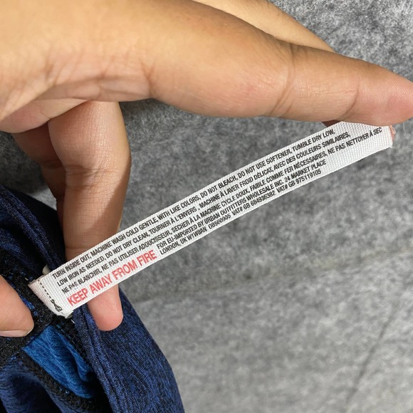 Free People Movement Leggings XS Blue Colorblocked Dylan High Rise Mesh - Picture 13 of 15